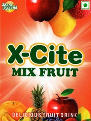 X-cite Mix Fruit Device mark 4038531 Trademark