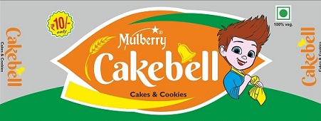 Mulberry Cakebell (label) Device mark 4052808 Trademark