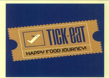 Tick- Eat Happy Food Journey! Device mark 4043555 Trademark