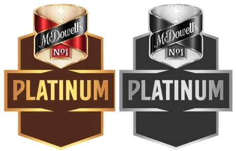 Mcdowell’s No. 1 Platinum Label (in Series) Device mark 4044880 Trademark