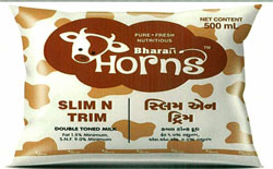 Bharat Horns With Device Of Cow Device mark 4071997 Trademark