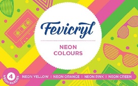 Fevicryl Neon Colours Label Device mark 4072410 Trademark