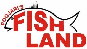 Poojari's Fish Land (label) Device mark 4073474 Trademark