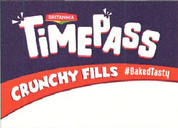 Britannia Time Pass Crunchy Fills Device mark 4087150 Trademark