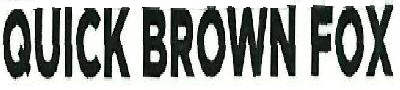 Quick Brown Fox Device mark 4088480 Trademark