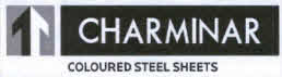 Charminar Coloured Steel Sheets Device mark 4090910 Trademark