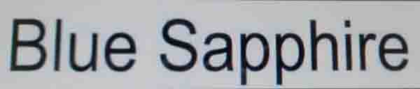 Blue Sapphire Device mark 4092365 Trademark