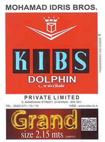 Kibs Dolphin Grand Device mark 4098988 Trademark