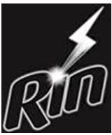 Rin (stylised) & Lightning Device Device mark 4102985 Trademark