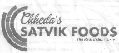 Chheda’s Satvik Foods Device mark 4104177 Trademark