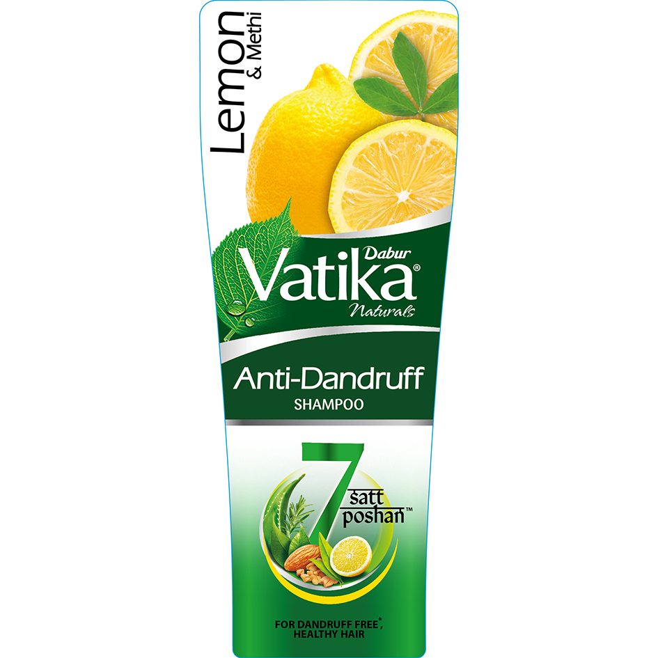 Dabur Vatika Anti Dandruff Shampoo Label Device mark 4105993 Trademark