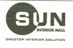 Sun Interior Mall - Onestop Interior Solution Device mark 4112977 Trademark