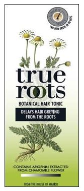 True Roots Botanical Hair Tonic Label Device mark 4109288 Trademark