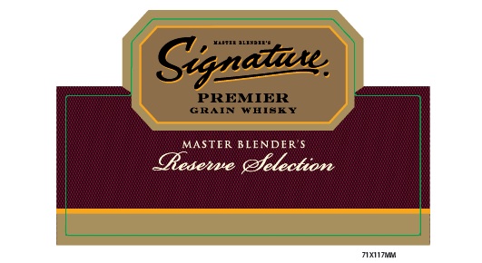 Signature Premier Label Device mark 4127348 Trademark