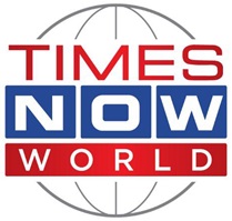 Times Now World (logo) Device mark 4130925 Trademark