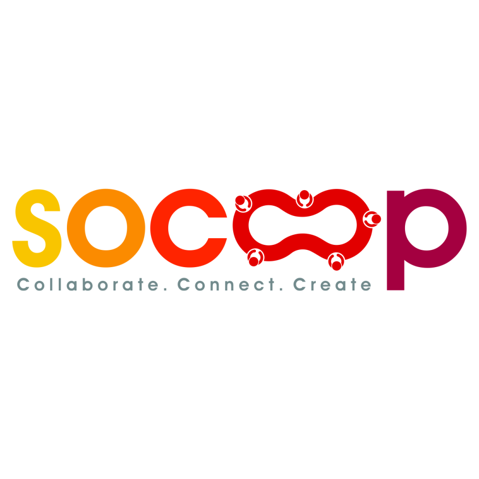 Socoop Collaborate. Connect. Create. With Device Device mark 3960885 Trademark