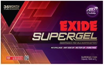 Exide Supergel Device mark 4146700 Trademark