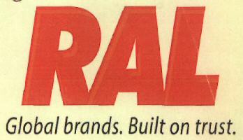 Ral Global Brands. Built On Trust. Device mark 2963102 Trademark