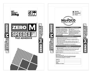 Zero M Speedex-bag Layout Device mark 4152421 Trademark