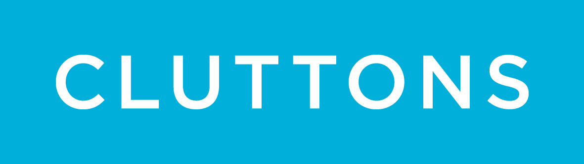 Cluttons Logo (blue & White) Device mark 2934997 Trademark