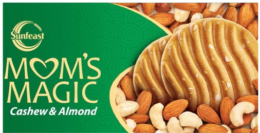 Sunfeast Mom's Magic Cashew & Almond Device mark 2934214 Trademark