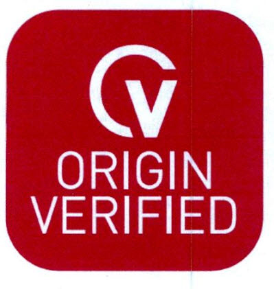 Origin Verified Device mark 4160757 Trademark