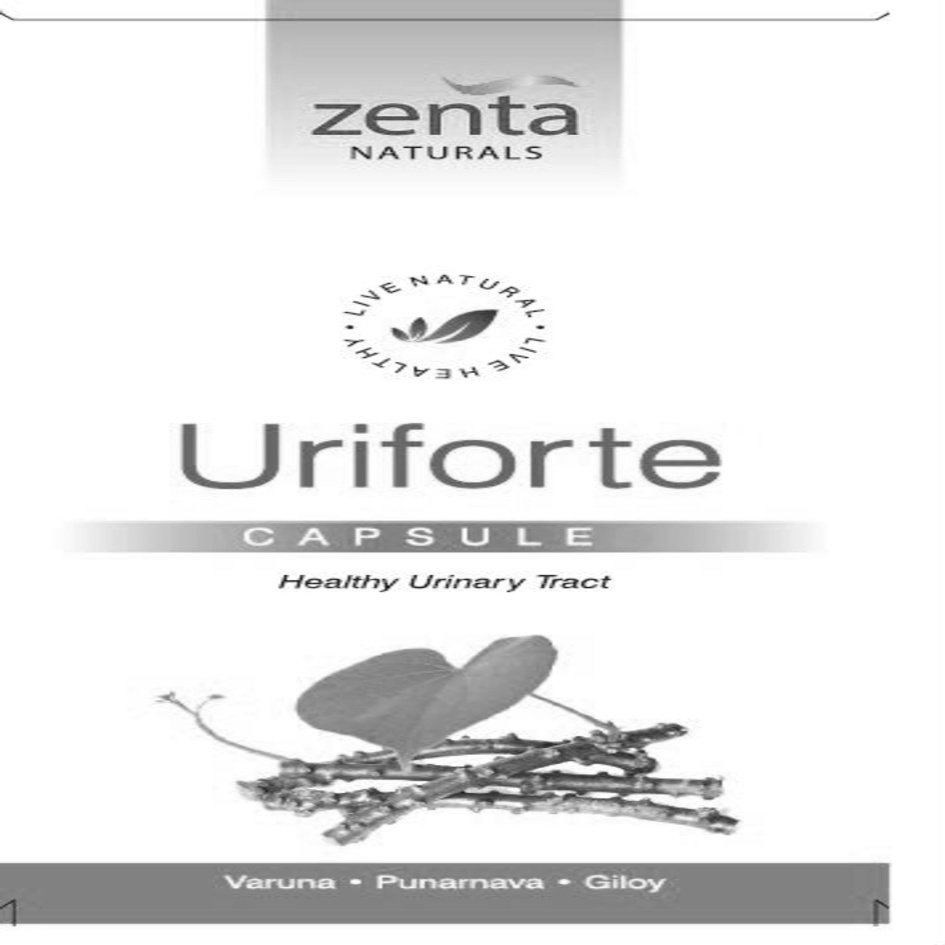 Zenta Naturals Uriforte Device mark 4162145 Trademark