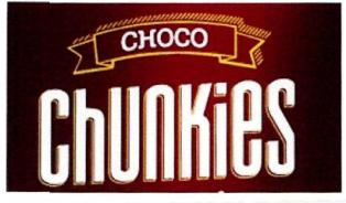 Choco Chunkies (label) Device mark 2918698 Trademark