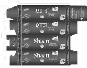 Shaan Packaging (label In Black And White) Device mark 4162812 Trademark