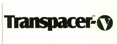 Transpacer-v Device mark 2917481 Trademark