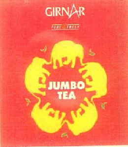 Girnar Pure Fresh Jumbo Tea Device mark 2914864 Trademark
