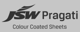 Jsw Pragati Colour Coated Sheets (device In Black And White) Device mark 4164710 Trademark