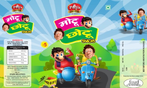 Motu Chotu Snacks Device mark 4164863 Trademark