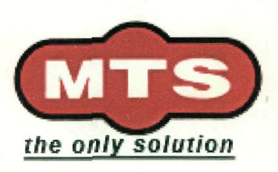 Mts The Only Solution (device) Device mark 2404449 Trademark