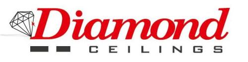 Diamond Ceilings Device mark 3760101 Trademark