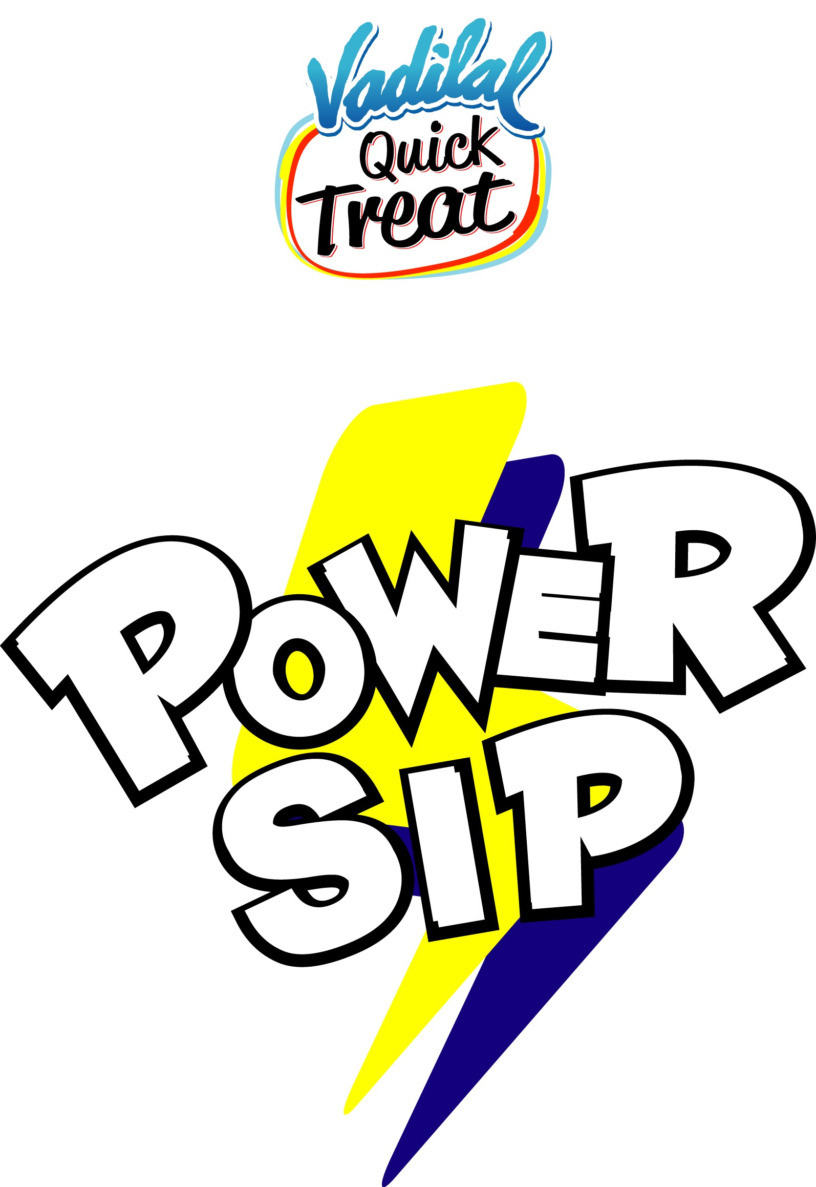 Vadilal Quick Treat Power Sip Label Device mark 2395194 Trademark