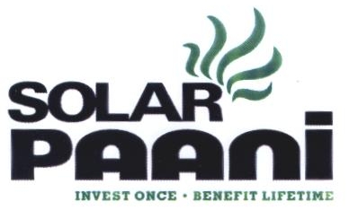 Solar Paani Invest Once Benefit Lifetime Device mark 2393674 Trademark