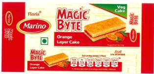 Marino Magic Byte Orange Layer Cake Device mark 3759656 Trademark