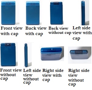 Shape Of Perfume Container Device mark 3759772 Trademark