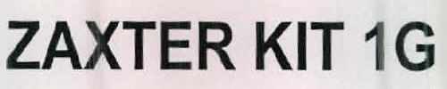 Zaxter Kit 1g Device mark 2381075 Trademark