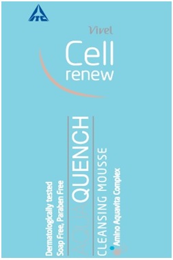 Itc Vivel Cell Renew Quench Cleansing Mousse Device mark 3395323 Trademark