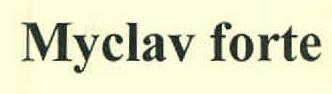 Myclav Forte Device mark 3394572 Trademark