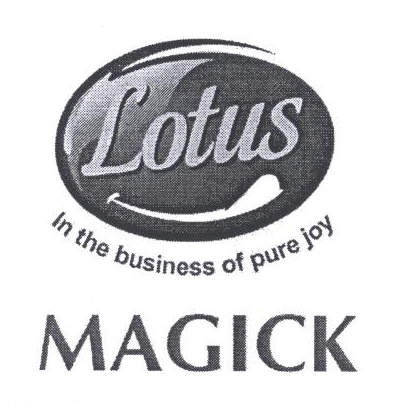 Lotus In The Business Of Pure Joy Magik Device mark 2363768 Trademark