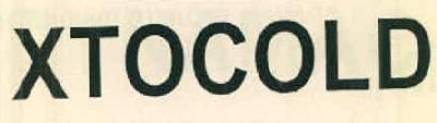 Xtocold Device mark 3394480 Trademark