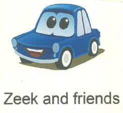 Zeek And Friends (device Of Car) Device mark 3393112 Trademark