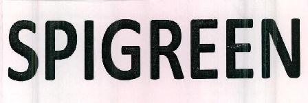 Spigreen Device mark 2358703 Trademark