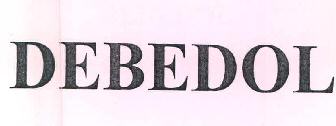 Debedol Device mark 3391808 Trademark