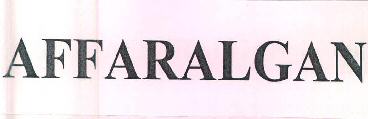 Affaralgan Device mark 3391826 Trademark