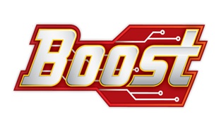 Boost Device (in Colour) (red/grey/orange) Device mark 2349210 Trademark