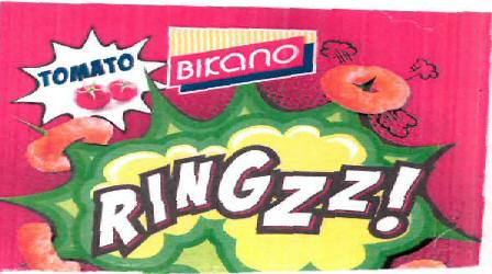 Tomato Bikano Ringzz (label) Device mark 2346807 Trademark